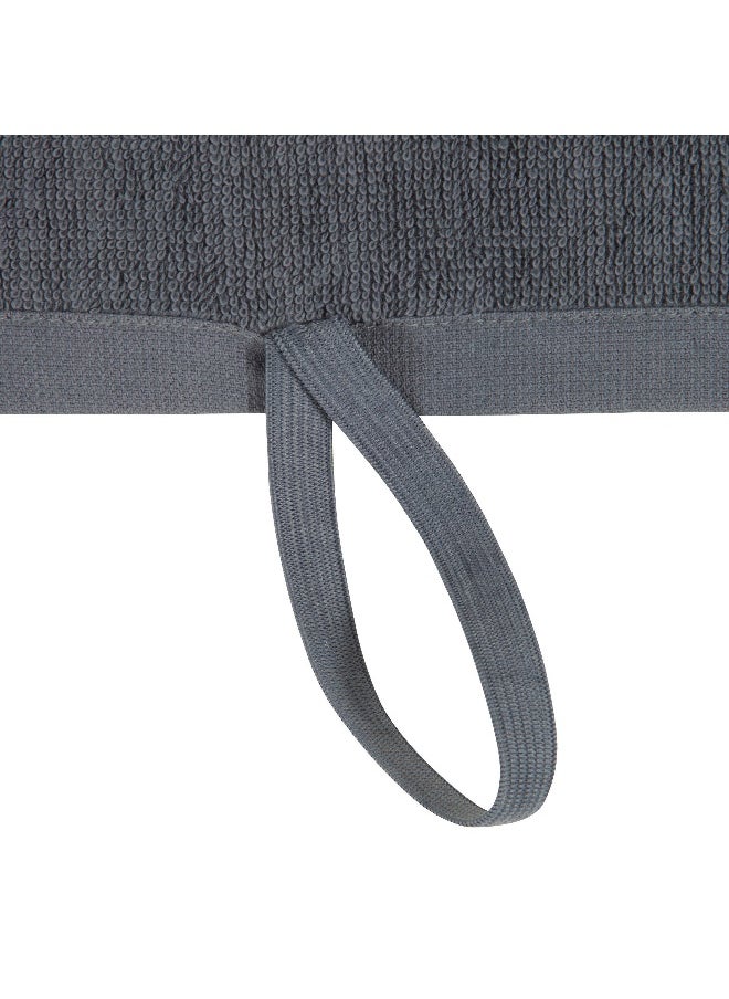 Domyos Domyos BY DECATHLON,Small Cotton Fitness Towel - Grey  - Image 2