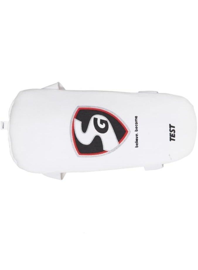 SG SG TEST Youth Elbow Guard | Lightweight Protective Gear for Junior Cricketers | Durable Foam Padding | Snug Fit & Comfort | Classic White | 1 Pc  - Image 4