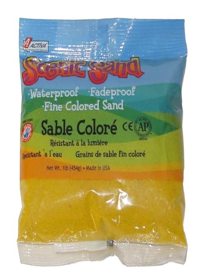 ACTIVA Scenic Sand, 1-Pound, Bright Yellow - Image 2