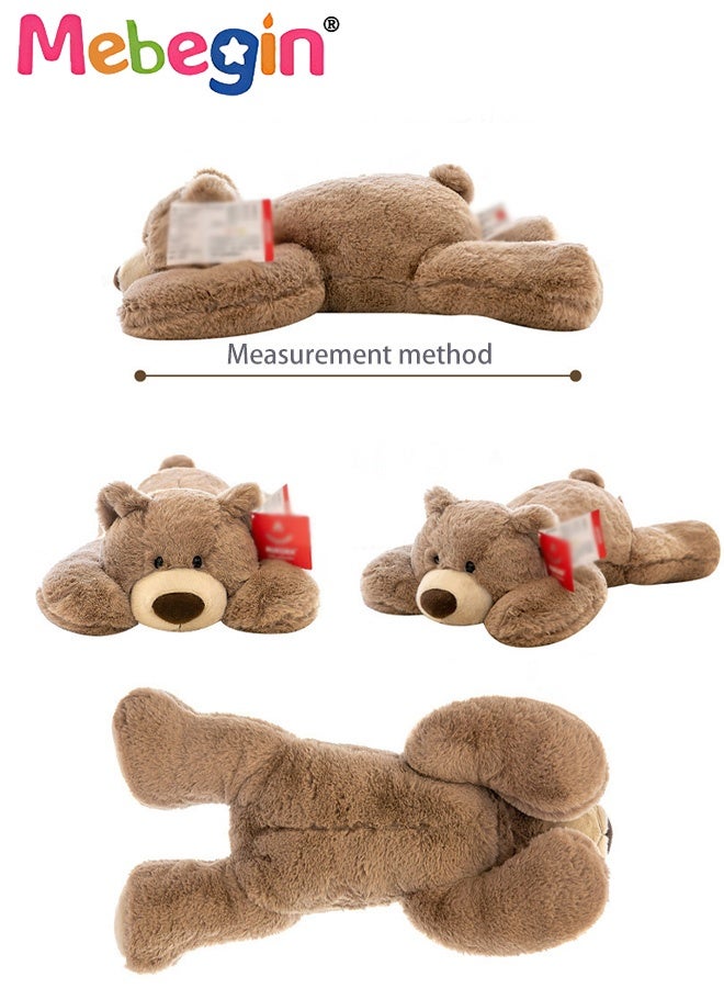 MEBEGIN 30cm Stuffed Bear, Unique Shape Fluffy Bear, Shaggy Stuffed Brown Bear, Adorable Plush Toy Pillow, Made of Soft Premium Stuffing Material, Creative Interior Decoration, Fun Themed Room Decor, Ideal Gift for All Age - Image 4