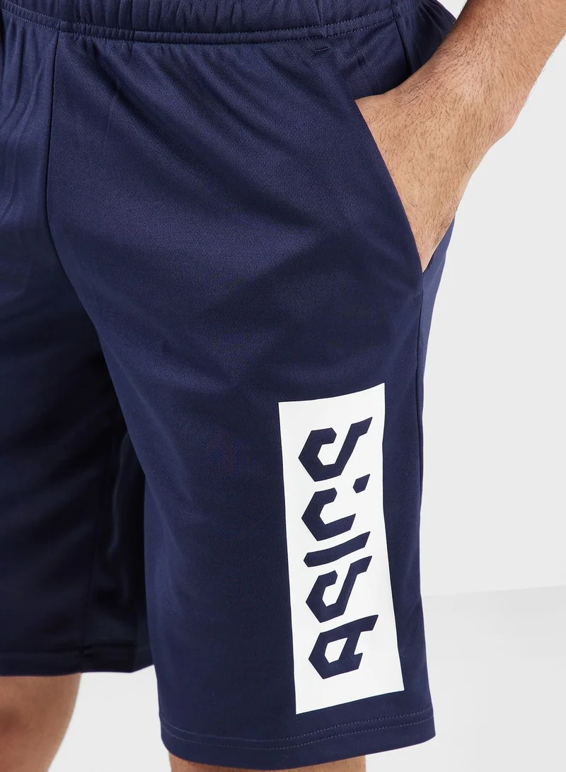 asics Hex Graphic Dry Shorts