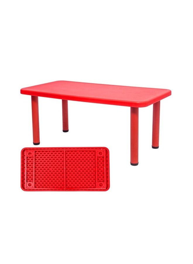 XIANGYU Indoor Kids Table Height Adjustable Rectangle School Study Desk  - Image 1