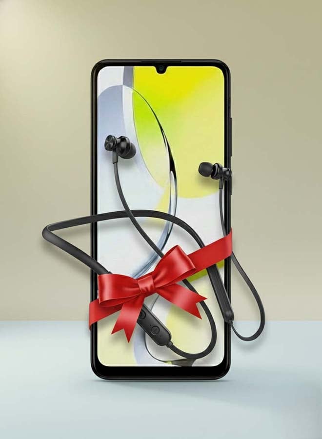 زد تي اي هاتف ZTE Blade A76 ثنائي الشريحة – أسود كربوني – شاشة IPS LCD بحجم 6.75" ومعدل تحديث 90Hz – 4GB+8GB ذاكرة عشوائية، 128GB تخزين – معالج ثماني النواة بسرعة 1.8GHz – كاميرا خلفية مزدوجة بدقة 50MP – بطارية بسعة 5000mAh مع شحن سريع بقوة 22.5W – مقاوم للغبار والماء بمعيار IP54 – نسخة الشرق الأوسط + سماعة أذن لاسلكية RIVERSONG سوداء - Image 1