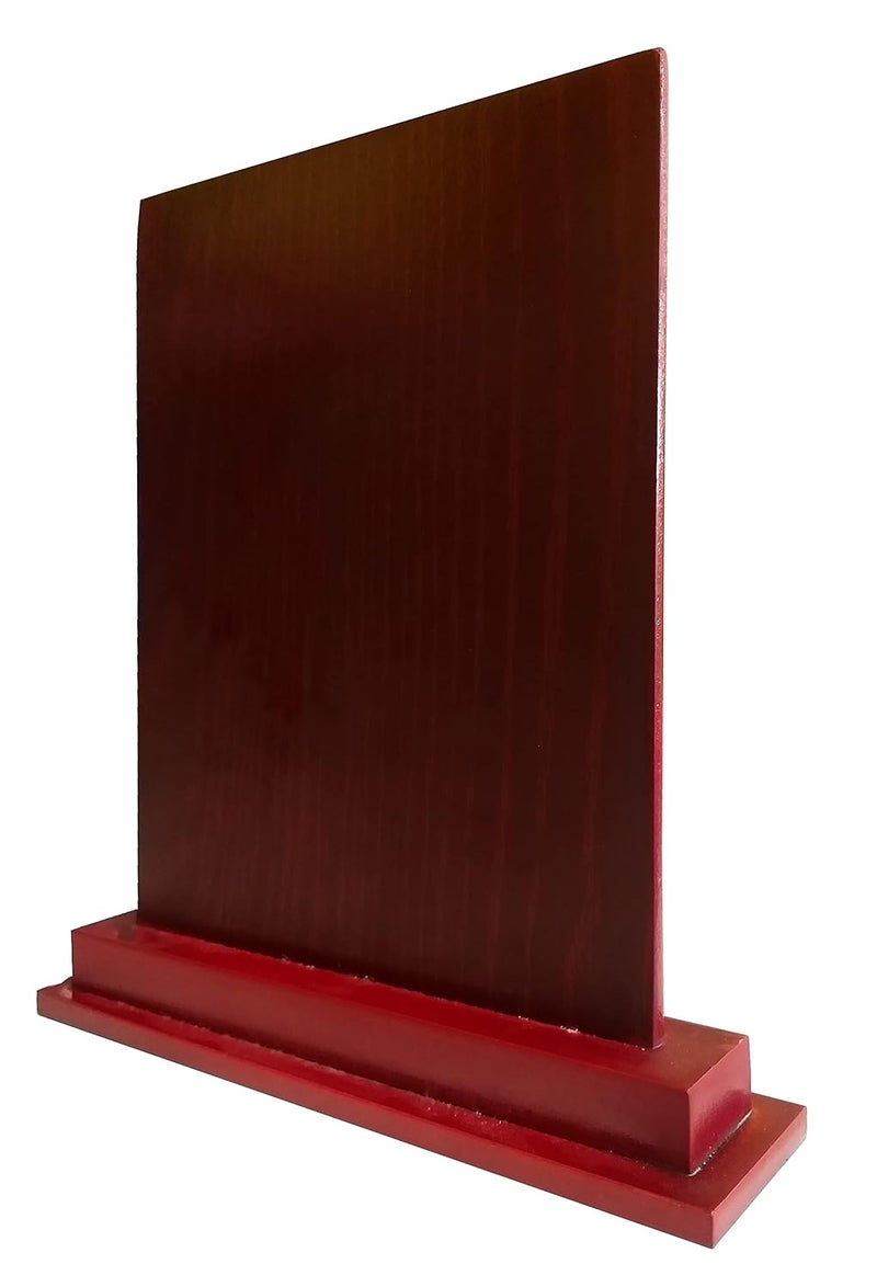Be Win Wooden Red Rectangle 10X7 in Momentos with in Gold Foil for Sports Event, Functions & Other Events - Image 2