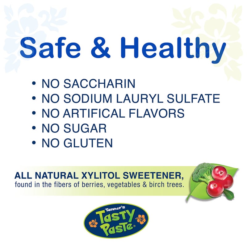 Tanner's Tasty Paste Cha Cha Chocolate Flavored - Anticavity Fluoride Children’s Toothpaste/Great Tasting, Safe, and Effective for Kids (4.2 oz.) - Image 3