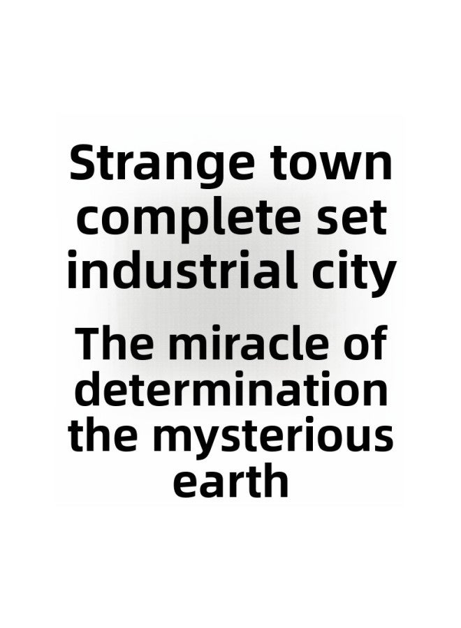 Desktop Game, Full Set Of Strange Towns, Industrial City, Miracle Duel, Mysterious Land