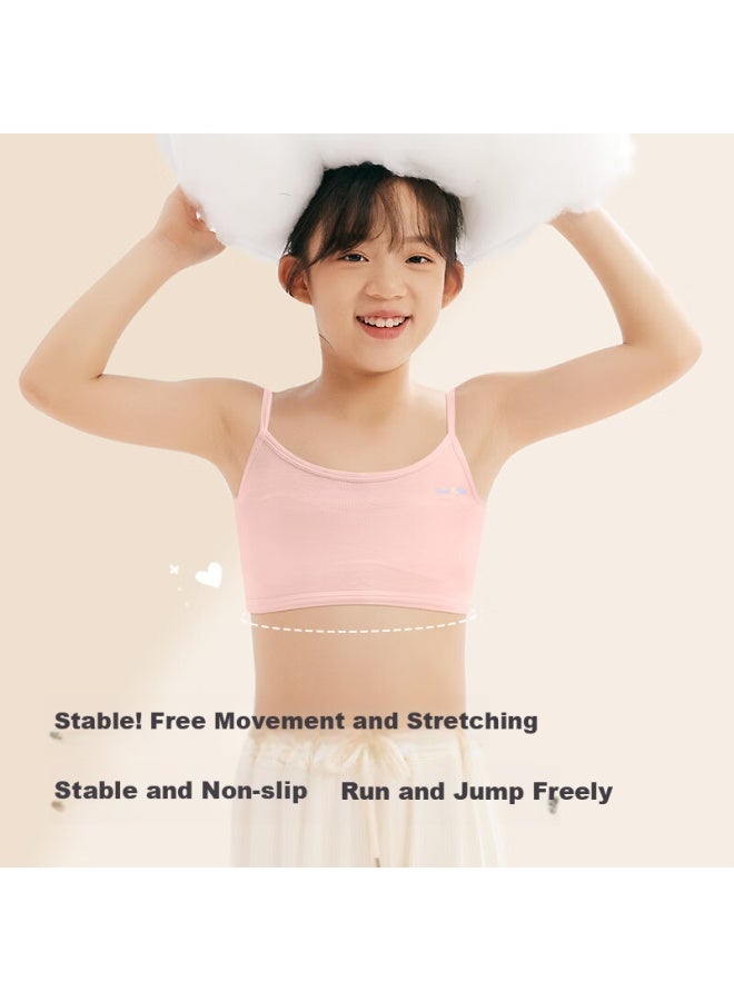 Mei Ya Ting Meiyating Girls' Underwear, Puberty Bra For 10-14 Year Old Elementary School Students, Children's Girls' First Stage Seamless Camisole - Image 4