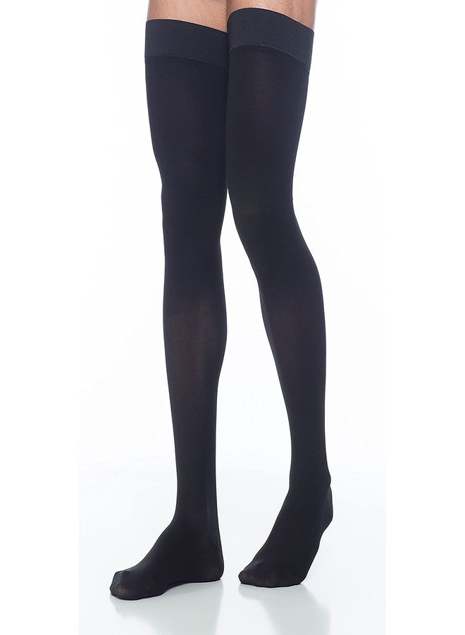 Sigvaris Dynaven 972 Access Men's ClosedToe Thigh Highs - 20-30 mmHg Short Crispa XL - Image 4