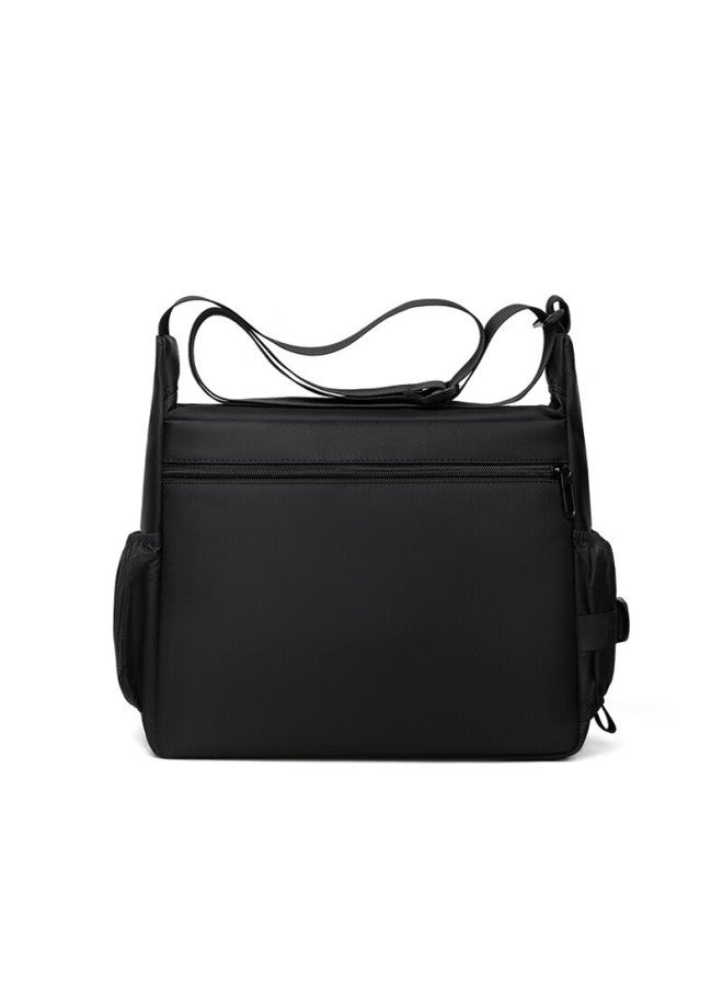Viney Men's Crossbody Shoulder Bag High-end Commuter Messenger Bag Lightweight Luxury Large Capacity Travel Phone Bag - Image 2