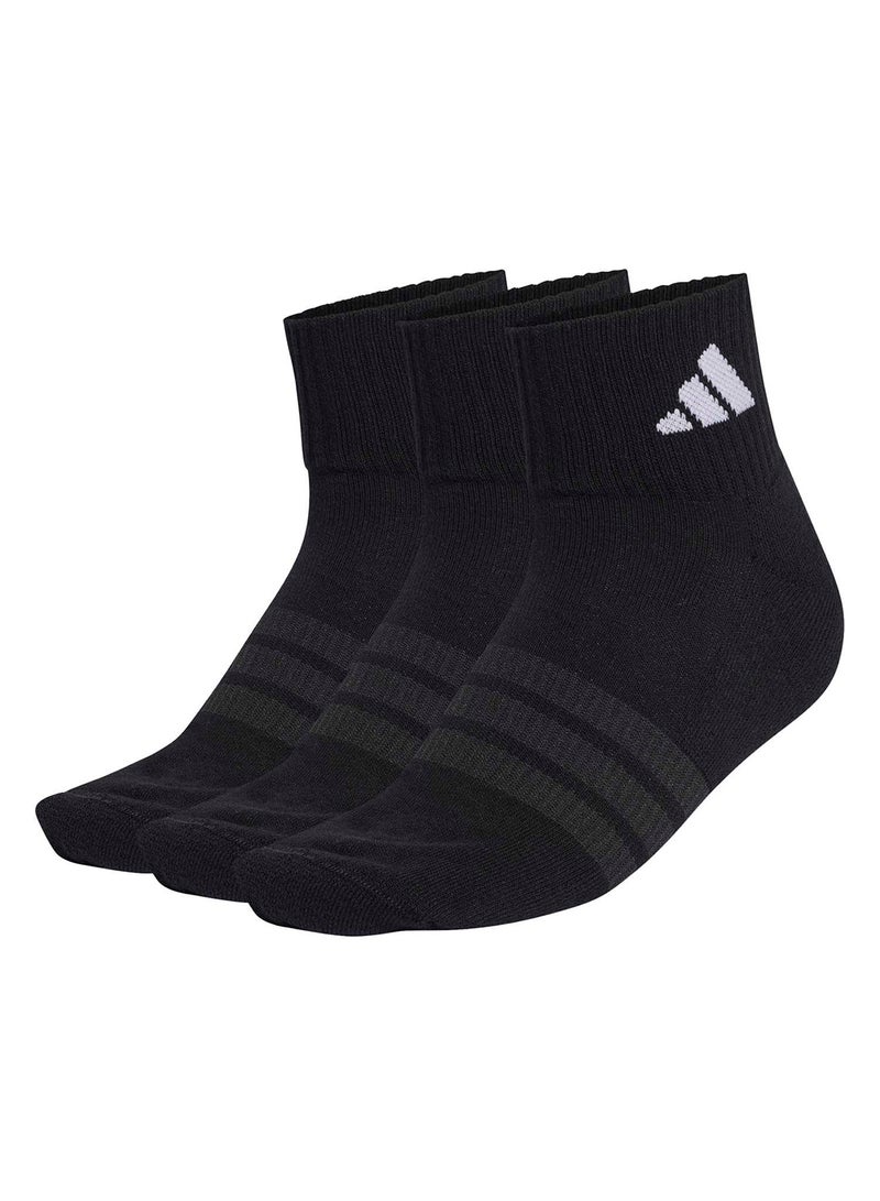 Adidas Cushioned Sportswear Ankle Socks 3 Pair Pack - Image 1