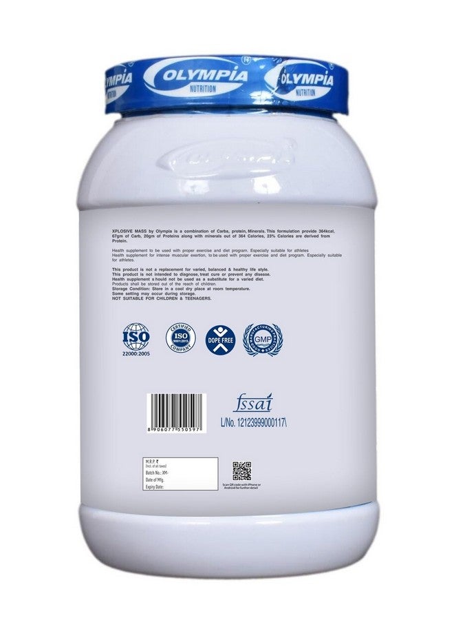 Olympia Oly Xplosive Mass1Kg Chocolate - Image 2