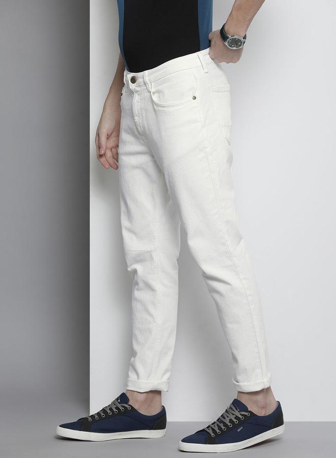 شركة المرآب الهندية جينز بقصة كاروت وخصر متوسط - Image 2