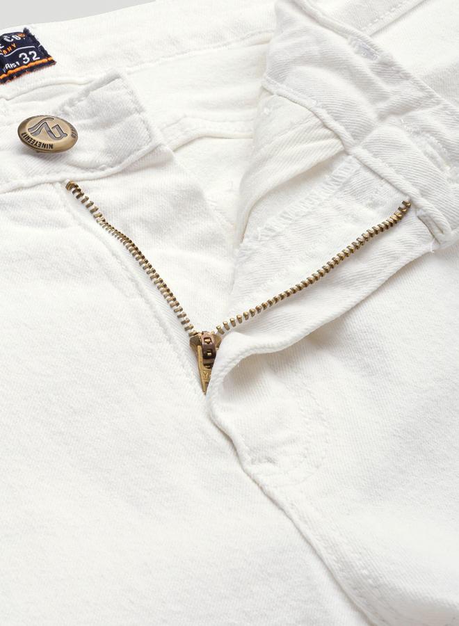 شركة المرآب الهندية جينز بقصة كاروت وخصر متوسط - Image 4