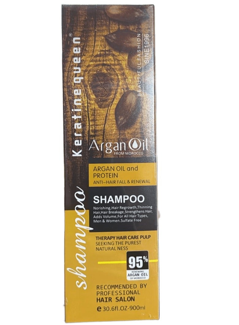 Keratine queen Shampoo Argan Oil 900 ml