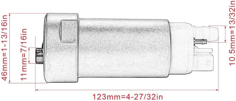 Wivplex Motorcycle Fuel Pump for BMW X3 (2004-2011) - Image 2