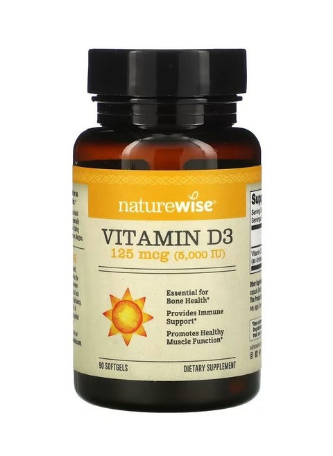 NatureWise Vitamin D3 125 mcg  5000 IU