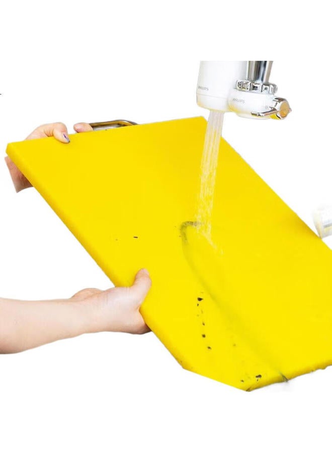 All-round Quanshi With Handle 44*31*2Cm Pe Cutting Board For Meat, Vegetables, Chopping, Butchering, Plastic Chopping Block, Cutting Board, Food Prep Board - Image 2