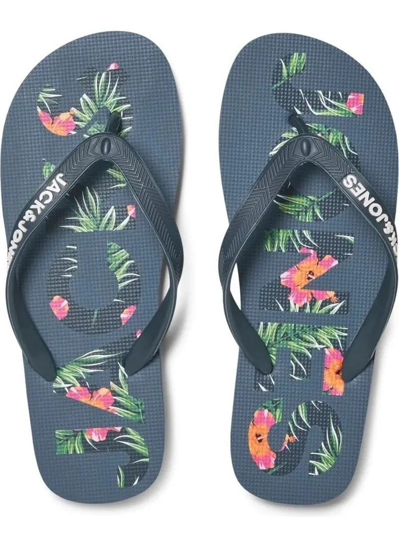 جاك & جونز Dark Navy Blue Men's Flip-Flops 12230642