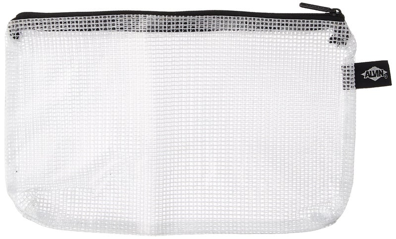 Alvin Mesh Bag 5 x 9 in Clear with Assorted Trim