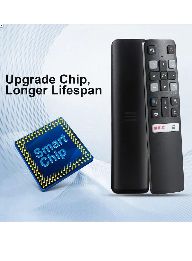 New Replacement Remote Control, Remote Control Fit, Universal Remote Control Compatible with TCL Android 4K UHD Smart Televisions - Image 2