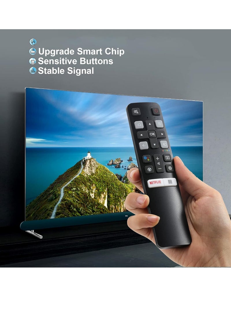 New Replacement Remote Control, Remote Control Fit, Universal Remote Control Compatible with TCL Android 4K UHD Smart Televisions - Image 5