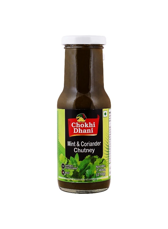 Chokhi Dhani Mint Coriander Chutney 250gm | Dhania Pudina Chutney | Green Chutney for Snacks | Sandwiches | Samosas | Burgers | Green Chutney - Image 5