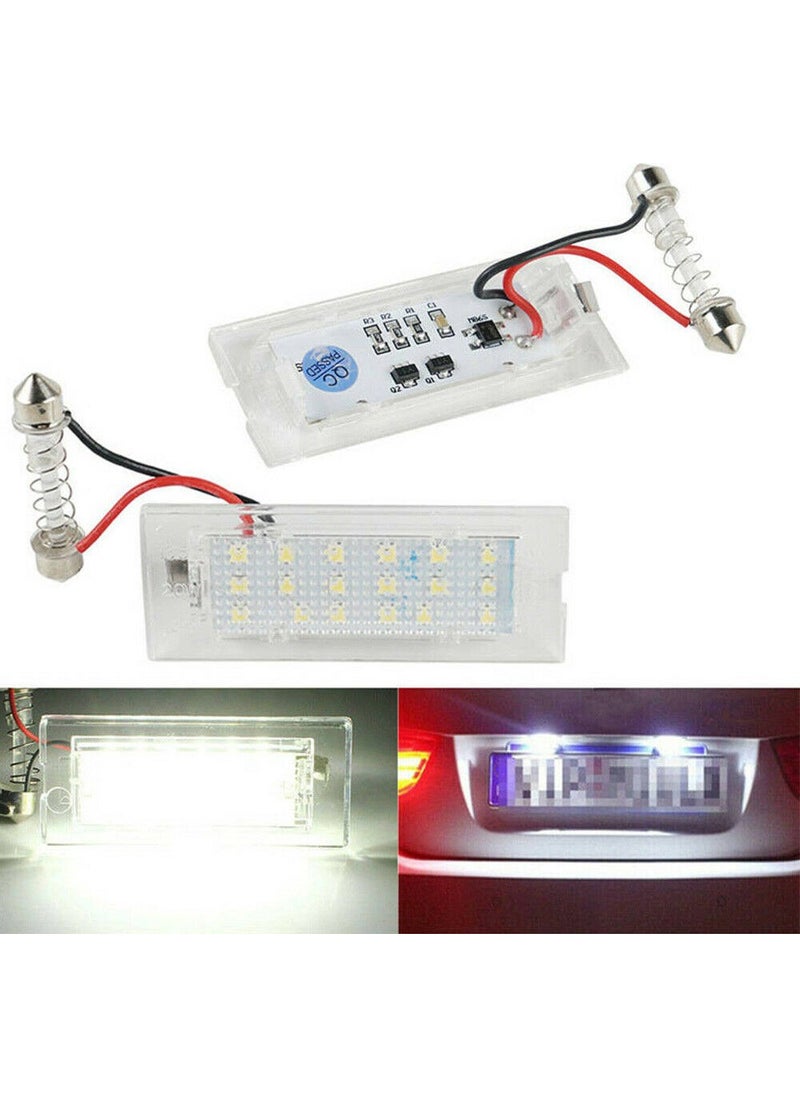 Techmaster Bmw X5 E53 99-06 X3 E83 03-10 License Plate LED Lighting Lamp  - Image 2