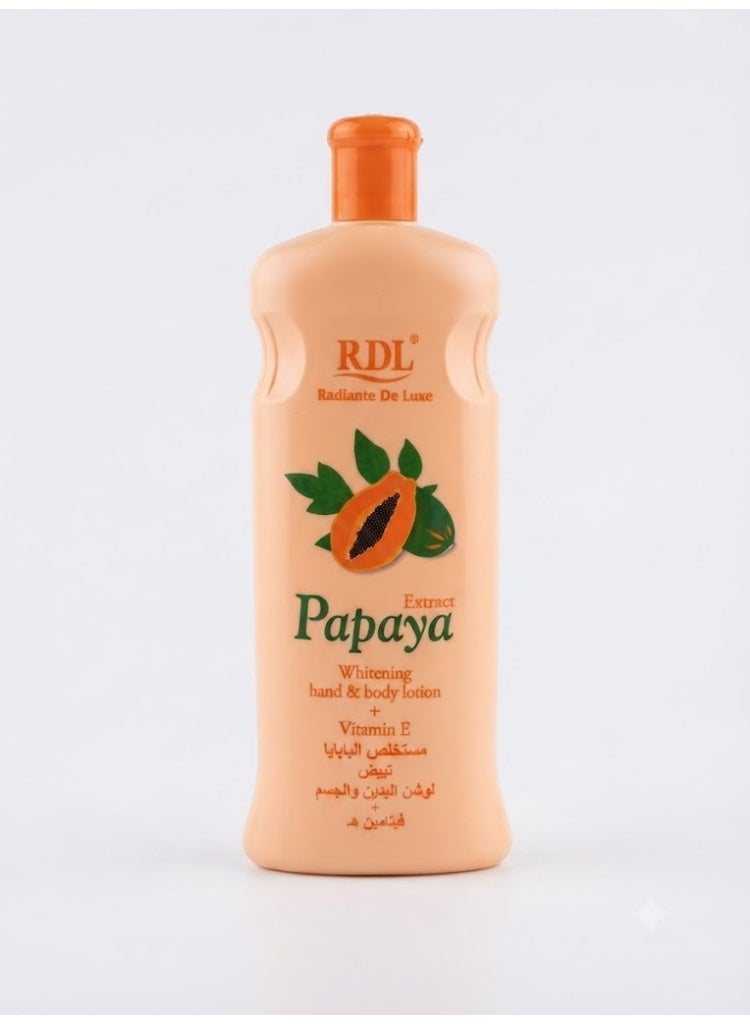 RDL Papaya Whitening Hand and Body Lotion 200 ml - Image 1