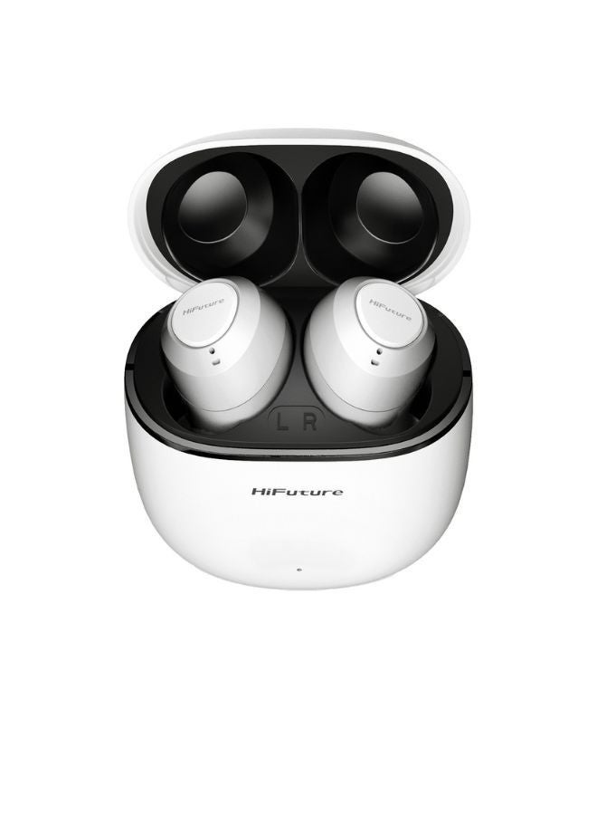HiFuture OlymBuds3 25Hrs Comfort Fit Wireless Earbuds, White Color, HEO3 - Image 2