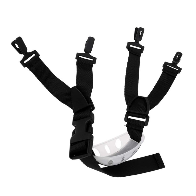 klarako Professional 4Point Workwear Adjustable Safety Chin Strap Hard Hat Helmet with Chin Cup - Image 3