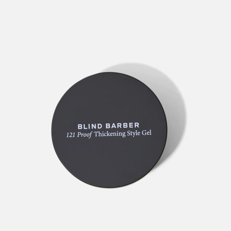 Blind Barber 121 Proof Thickening Style Gel - Medium to Strong Hold Hair Gel - Water-Based for All Hair Types - Paraben & Sulfate Free Products for Men (2.5 Ounce) - Image 3