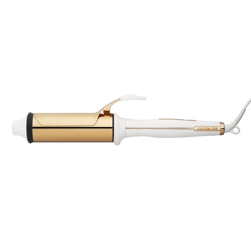 Kristin Ess Kristin Ess Hair 2 Inch Titanium Curling Iron for Big Blowout Waves + Volume-2” Salon Professional Wide + Large Barrel Curling Iron - Auto Shut-Off - Smooth+Shiny Loose Waves for Medium to Thick Hair - Image 1