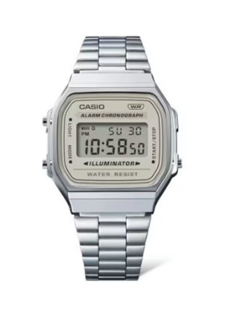 CASIO ساعة يد رقمية كلاسيكية للجنسين A168WA-8AYDF - Image 2