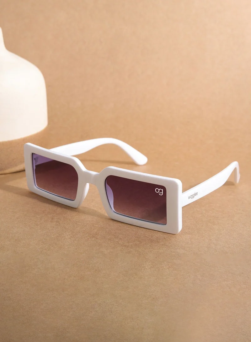 Woggles Stylsh Rectangle Sunglasses|100% UV Protected| Men &amp; Women