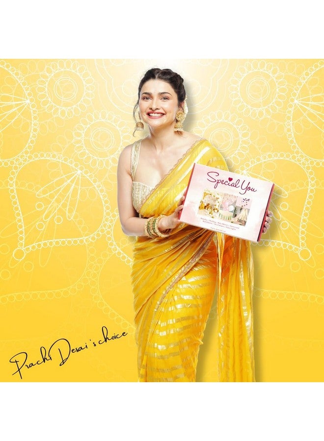SpecialYou.in Special You Yellow Haldi Decoration Items for Home, Backdrop Decoration Set, Backdrop Cloth for Decorations, Haldi Decor with Multicolor Chakra latkans & Haldi Banner - 11 Pcs - Image 2