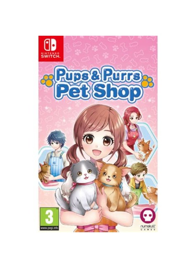 نينتيندو سويتش Nintendo Switch Pups Purrs Pet Shop