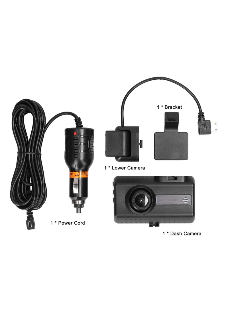 AROAQ 1080P DVR Dash Camera Front & Inside Dual Camera Driving Recorder 3 Inch Screen Dashcam  - Image 5