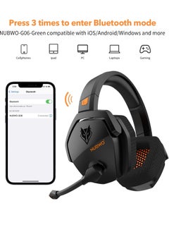 G06 Wireless Gaming Headset with Microphone Bluetooth Headsets - pzsku/ZEC9C79F979A472C30E12Z/45/_/1714447721/194b0b30-b724-4906-afc4-5a1e92f8cf4a