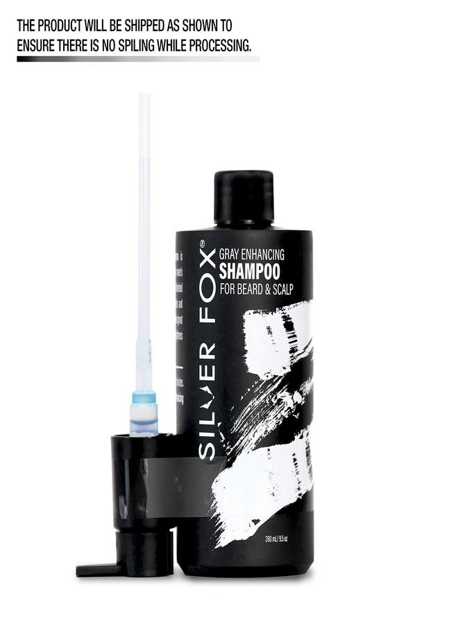 Godefroy Silver Fox Gray Enhancing Beard Brightener For All Hair Types, Leave-In Conditioner Moisturizing Treatment for Gray & Silver Hair Non-Greasy Lightweight for Men’s Beard & Scalp 3 OZ - Image 5