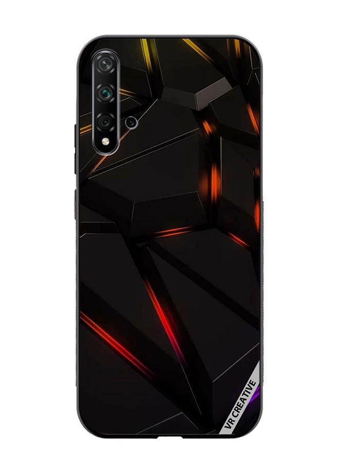 VR CREATIVE Protective Case Cover For Huawei Nova 5T Abstract Design Multicolour - Image 1
