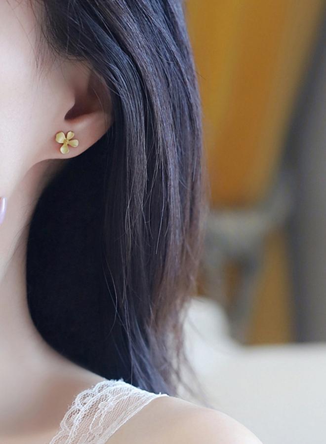 Take Two Flower Blossom Stud Earrings - Image 5