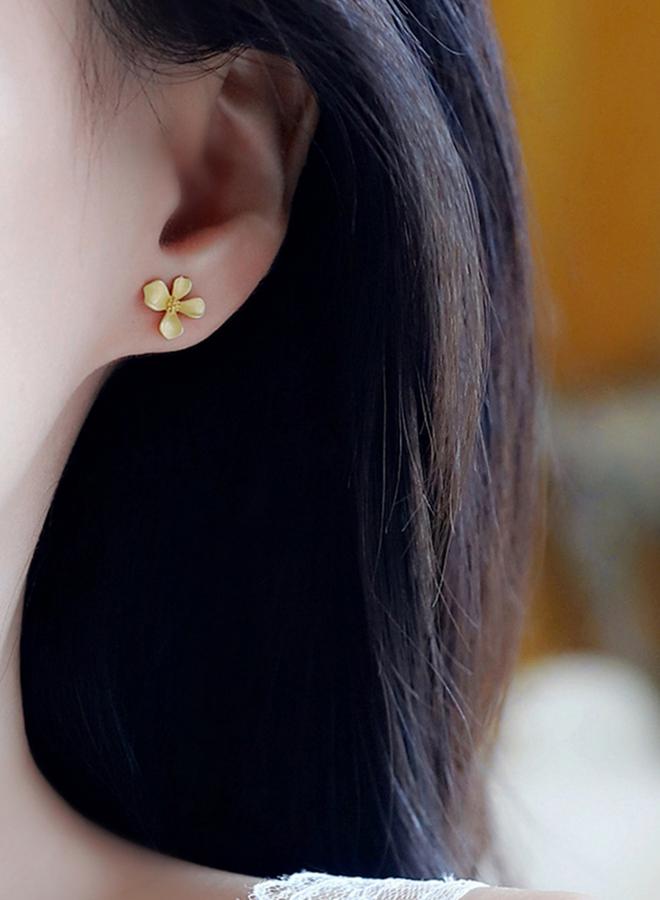 Take Two Flower Blossom Stud Earrings - Image 1
