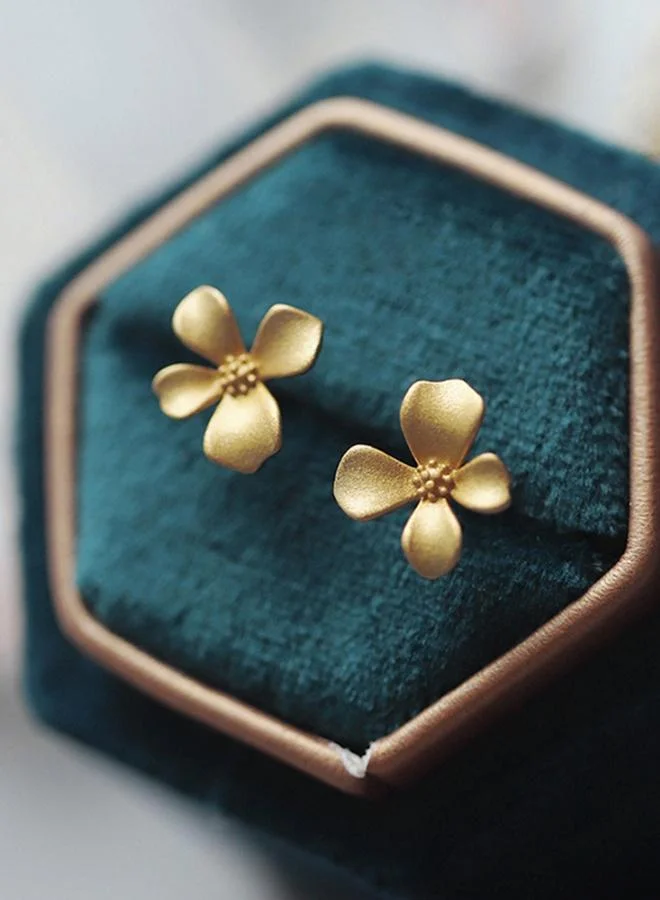 Take Two Flower Blossom Stud Earrings
