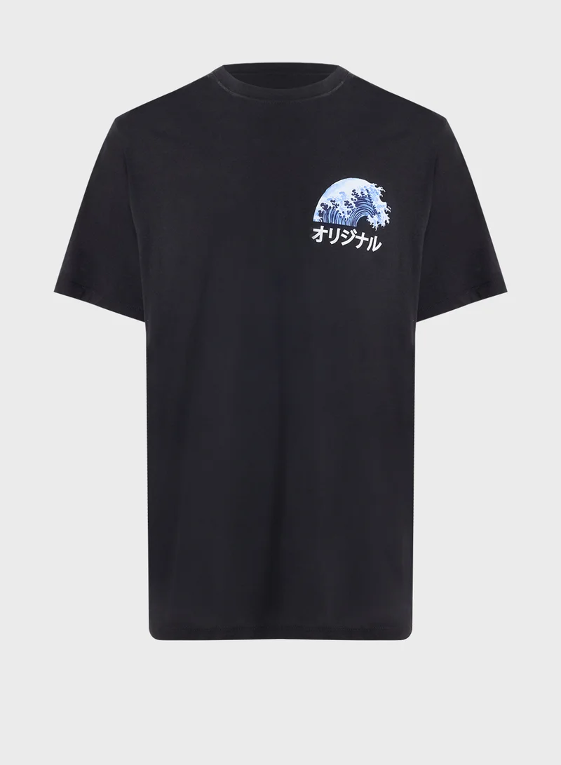 JACK & JONES Jorfuji Crew Neck T-Shirt
