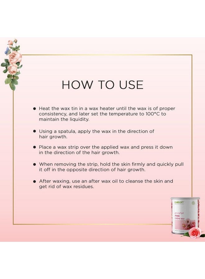 بيو سوفت كريم شمعي وردي قابل للذوبان في الدهون 800 مل، لجميع أنواع البشرة - Image 5