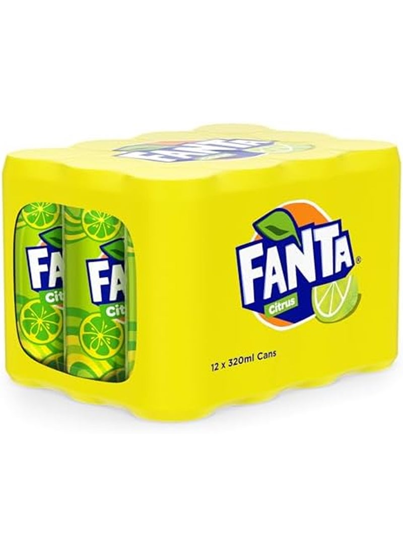 Fanta Citrus Carbonated Soft Drink Cans - Image 1