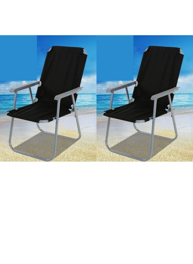 SMART HOME A camping chair set consisting of 2 folding chairs, a picnic chair, a sports chair, an outdoor chair and a garden chair. - Image 1