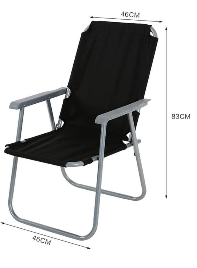SMART HOME A camping chair set consisting of 2 folding chairs, a picnic chair, a sports chair, an outdoor chair and a garden chair. - Image 3