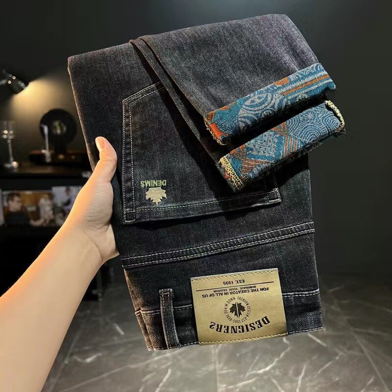 Unisex Casual Daily Denim Jeans - Image 1