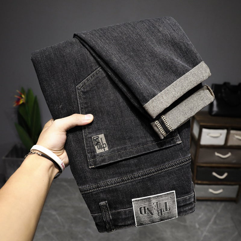 Unisex Casual Daily Denim Jeans - Image 4